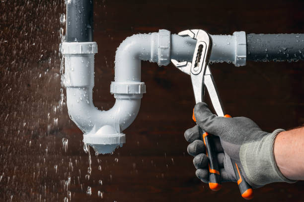 Professional Sewer Line Repair technician working in Richfield Springs, NY